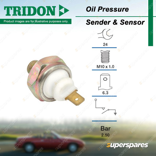 Tridon Oil Pressure Light Switch for Audi 80 100 A8 A6 C4 V6 2.6L 2.8L