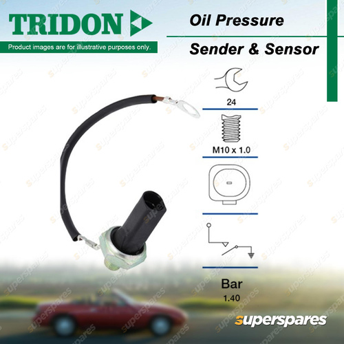 Tridon Oil Pressure Light Switch for Audi A3 A4 2.0L TFSI BLX BMB AXW BLR AXX