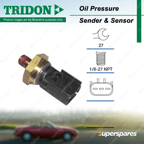 Tridon Oil Pressure Gauge Sensor for Chrysler 300C 5.7L EZB OHV 16V