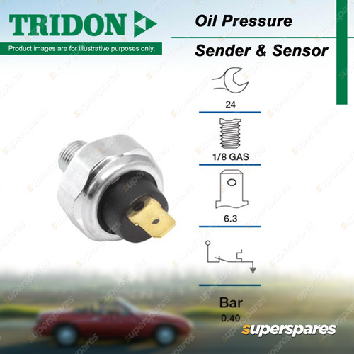 Tridon Oil Pressure Light Switch for Daewoo Matiz M100 M150 0.8L F8CV