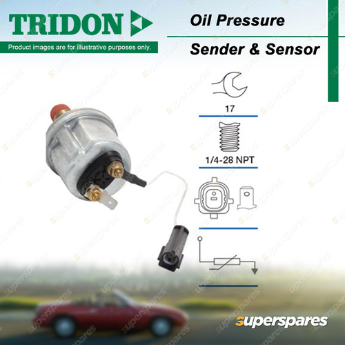 Tridon Oil Pressure Gauge Sensor for Ford FPV Falcon BA F6 GT GTP BF 4.0L 5.4L