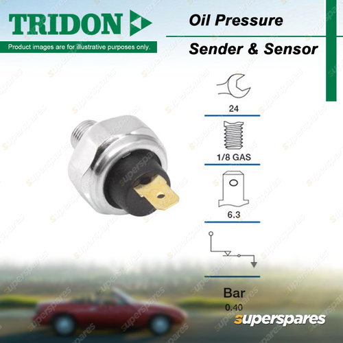 Tridon Oil Pressure Light Switch for Mazda Eunos Roadster NA8C 500 800 800M