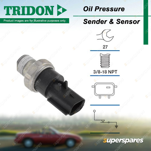 Tridon Oil Pressure Light Switch for MINI Cooper One R50 R52 R53 1.6L