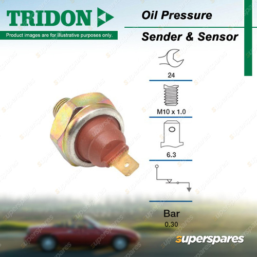 Tridon Oil Pressure Light Switch for Seat Cordoba Ibiza Cupra Sport Toledo