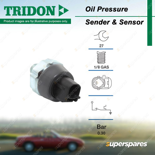 Tridon Oil Pressure Light Switch for Subaru Forester Liberty Outback Tribeca EK