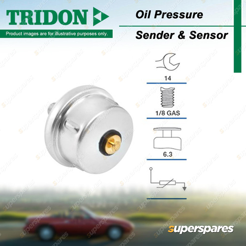 Tridon Oil Pressure Gauge Sensor for Toyota Corolla AE82 AE92 AE95 Corona Hilux