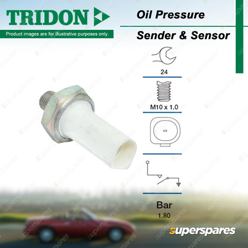 Tridon Oil Pressure Light Switch for Volkswagen Golf IV 2.0L AGG SOHC 8V