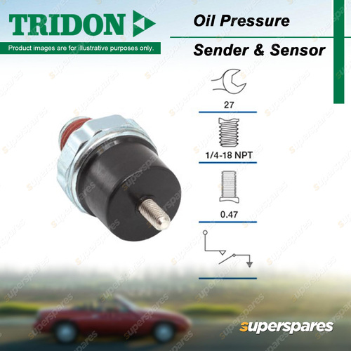 Tridon Oil Pressure Light Switch for Ford Explorer UN F100 F150 F250 F350