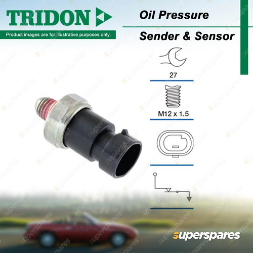 Tridon Oil Pressure Light Switch for Holden Astra Captiva Malibu Vectra Zafira