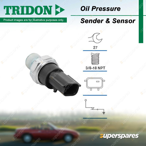 Tridon Oil Pressure Light Switch for Jeep Cherokee KJ Wrangler JK 2.4L 3.8L