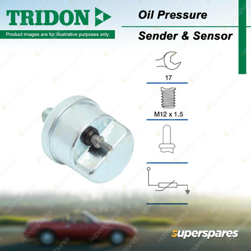 Tridon Oil Pressure Gauge Sensor for Mercedes 100 Series 190E 200 Series 280E