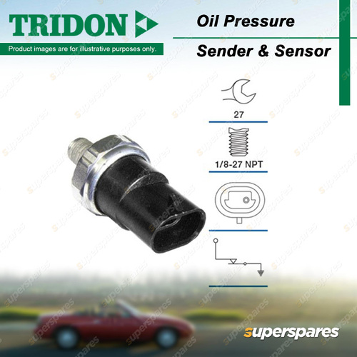 Tridon Oil Pressure Light Switch for Jeep Cherokee XJ 4.0L 312MX 04/1994-01/1998