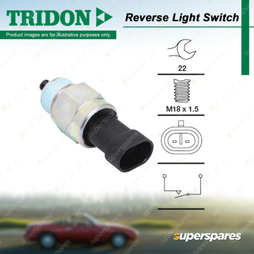 Tridon Reverse Light Switch for Fiat 500 500C Punto Dynamic Ritmo Bravo Turbo