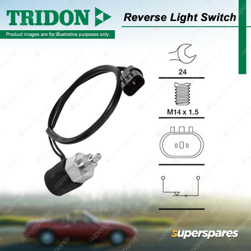 Tridon Reverse Light Switch for Mitsubishi Pajero Triton 2.5L 3.0L