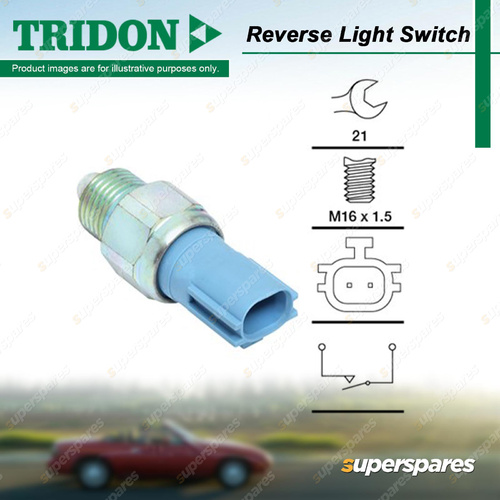 Tridon Reverse Light Switch for Nissan Bluebird Dualis Pulsar X-Trail T30 T31