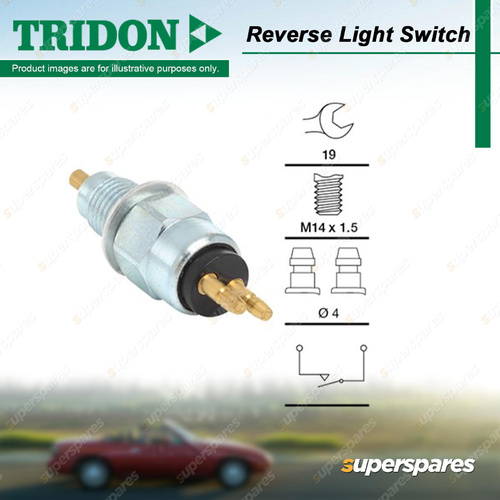 Tridon Reverse Light Switch for Toyota Celica Corona Avante Hilux RN10-46 LN