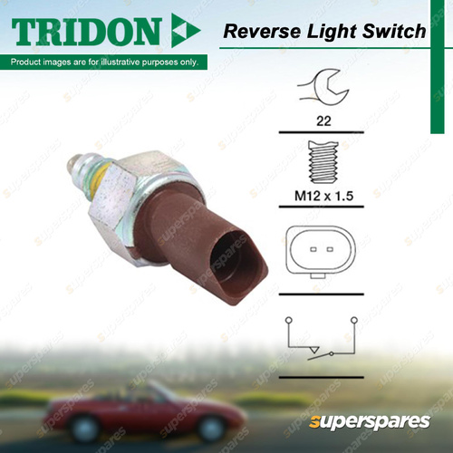 Tridon Reverse Light Switch for Volkswagen EOS 1F Jetta 1K Passat CC 3C