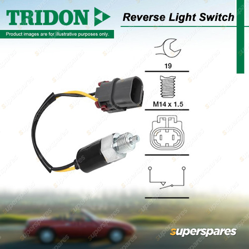 Tridon Reverse Light Switch for Holden Astra LD 1.6L 1.8L 1987-1989