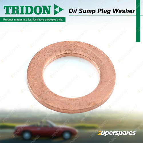 Tridon Oil Sump Plug Washer for BMW 1 2 3 Series E90 E91 E92 E93 F30 F31 F34