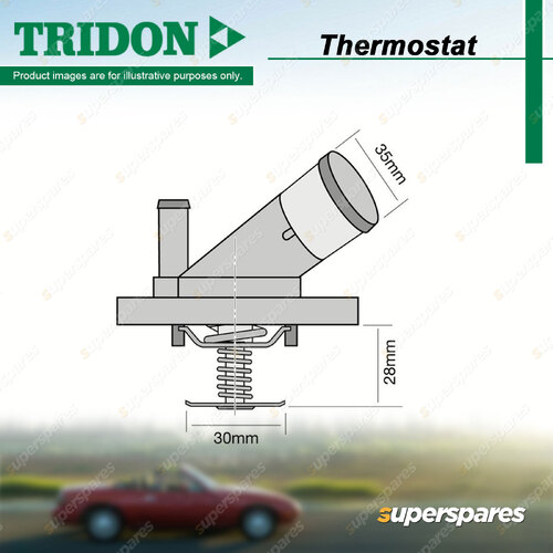 Tridon Thermostat for Nissan GT-R R35 V6 3.8L VR38DETT 03/2011-ON