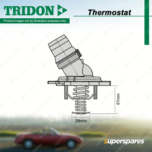 Tridon Thermostat for Honda Accord CR CU CW 2.4L K24W3 K24Z3 K24Z 2009-2019