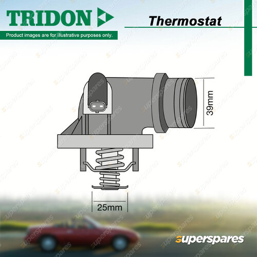 Tridon Thermostat for BMW 120i E88 320i E90 E91 X1 E84 2.0L 2007-2015