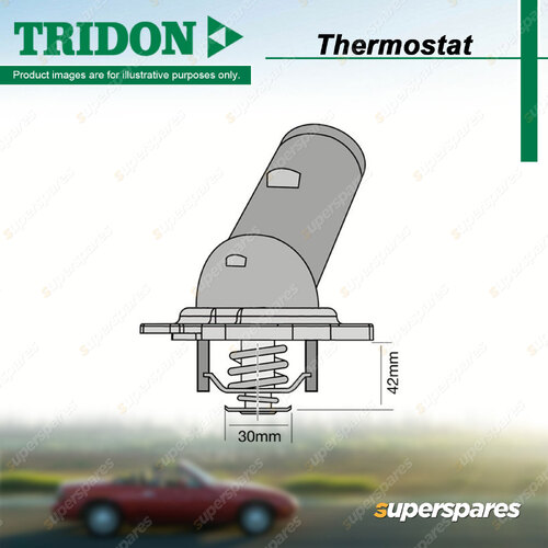 Tridon Thermostat for Toyota Mark X GRX133R 3.5L 2GR-FSE 10/2009-ON