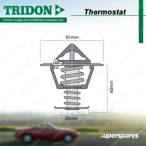 Tridon High Flow Thermostat for FPV Falcon FG 5.0L BOSS 315 BOSS 335 BOSS 351