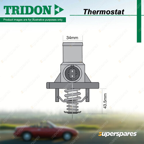 Tridon Thermostat for Holden Barina TM Cruze JG JH Trax TJ 1.6L 1.8L