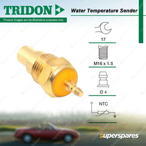 Tridon Water Temperature Sender for Daihatsu Charade Delta F50 F55 F60 F65