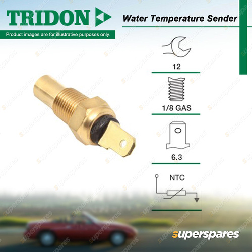 Tridon Water Temperature Gauge Sender for Daihatsu Applause Mira Delta V50 - V58