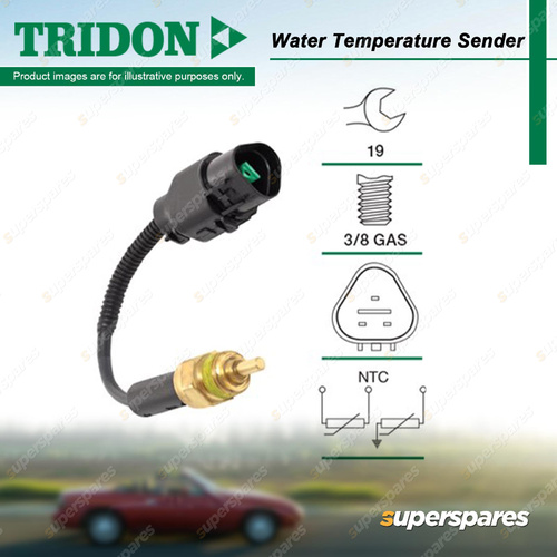 Tridon Water Temperature Gauge Sender for Hyundai Elantra XD Getz TB Accent LC