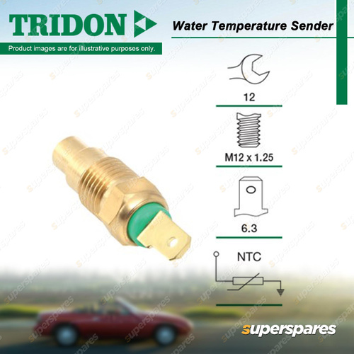 Tridon Water Temperature Sender for Nissan Navara Pathfinder Patrol GU Pulsar