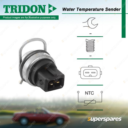 Tridon Water Temperature Gauge Sender for Seat Toledo GLX 2.0L 2E