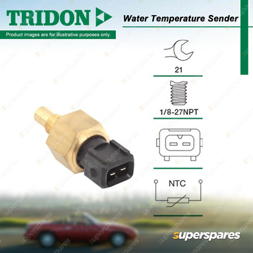 Tridon Water Temperature Gauge Sender for Volvo S40 V40 1.8L DOHC 16V