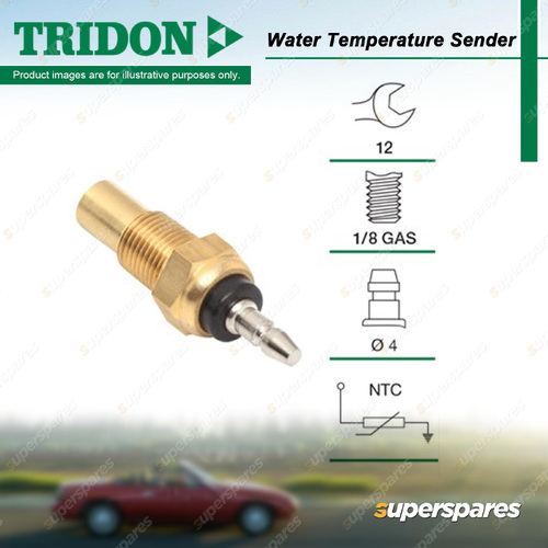 Tridon Water Temperature Gauge Sender for Ford Laser KE Telstar AT