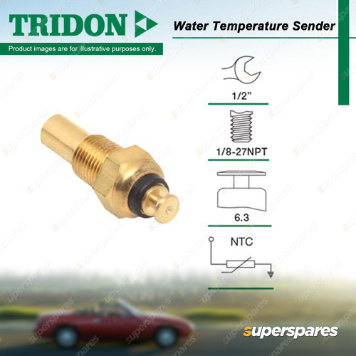 Tridon Water Temperature Gauge Sender for Holden Barina SB Calibra YE95 Combo SB