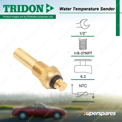 Tridon Water Temperature Gauge Sender for Holden Commodore VP VR VS VT Statesman