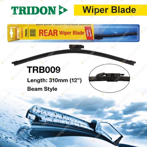 Tridon Rear Conventional Plastic Wiper Blade 12" for BMW X1 E84 2010-2012