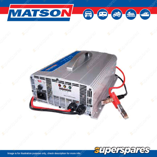 Matson Battery Charger with HD Aluminium housing -4 in 1 Multi Volt 12 24 36 48V