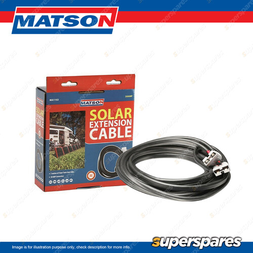 Matson 7 metre Solar Extension Cable - pure copper and twin core cable