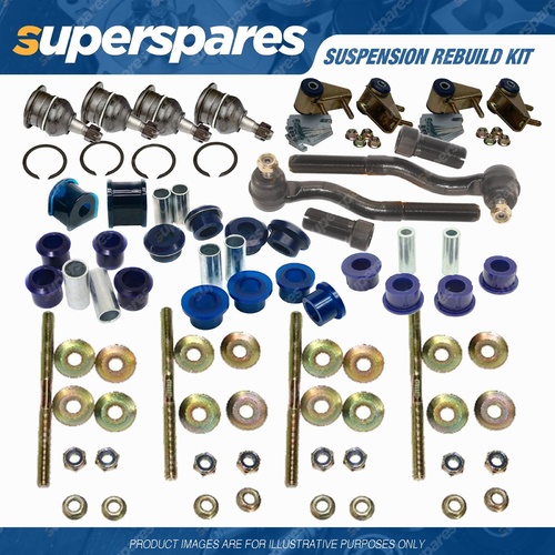 Front SuperPro Suspension Rebuild Kit for Ford Falcon EA 1988-1989