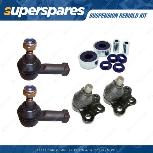 Ball Joint Tie Rod End Control Arm Bush Rebuild Kit for Holden Barina XC 01-05