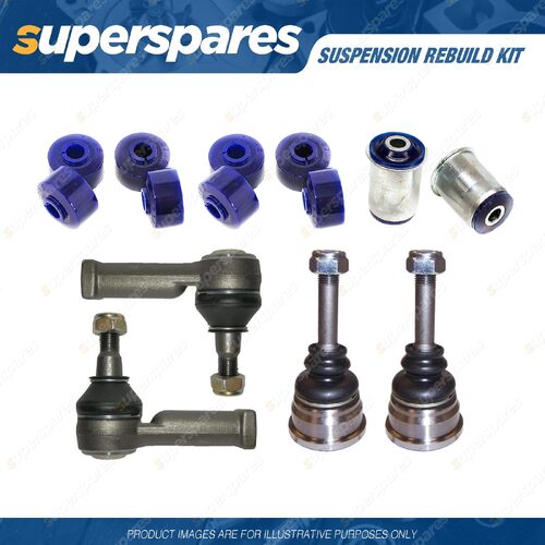 Ball Joint Tie Rod End & Bush Rebuild Kit for Holden Commodore VN VP VL