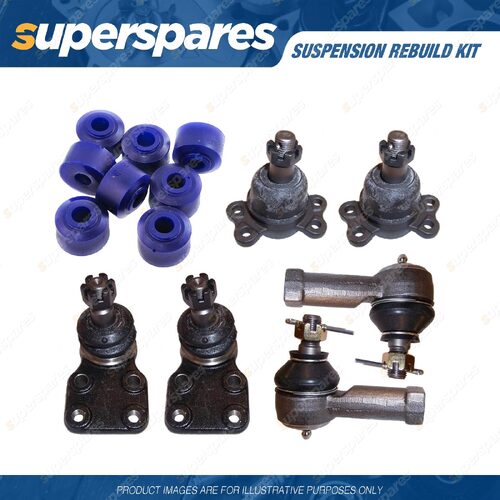 Ball Joint Tie Rod End Sway Bush Rebuild Kit for Holden Rodeo KB 2WD 4WD 81-88