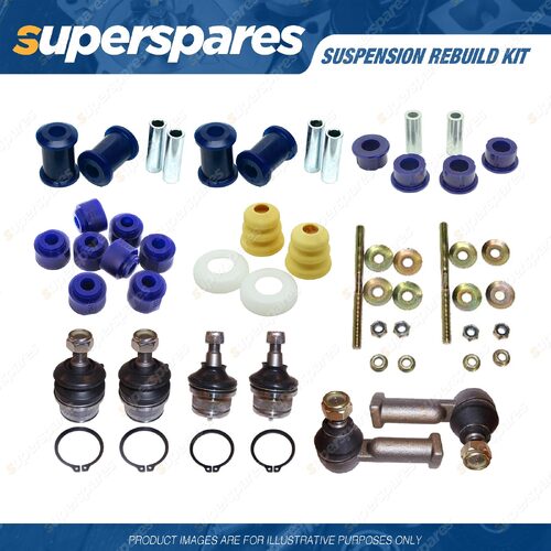 Ball Joint Tie Rod End Sway Bar Link & Bush Rebuild Kit for Ford Falcon EA