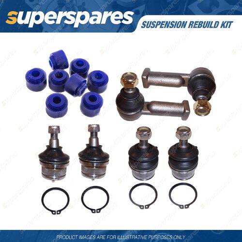 Ball Joint Tie Rod End Sway Bar Bush Rebuild Kit for Ford Falcon EA EB ED 89-94