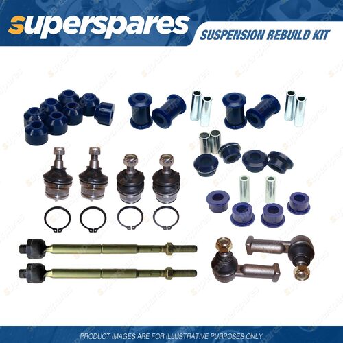 Ball Joint Rack End Tie Rod End & Bush Rebuild Kit for Ford Fairlane NA NC LTD