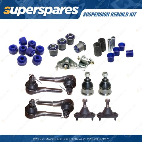 Ball Joint Tie Rod End Control Arm Bush Saddle Rebuild Kit for Ford Falcon XM XP