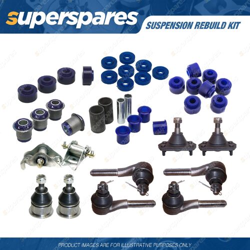 Ball Joint Tie Rod End Spring Saddle & Bush Rebuild Kit for Ford Falcon XM XP